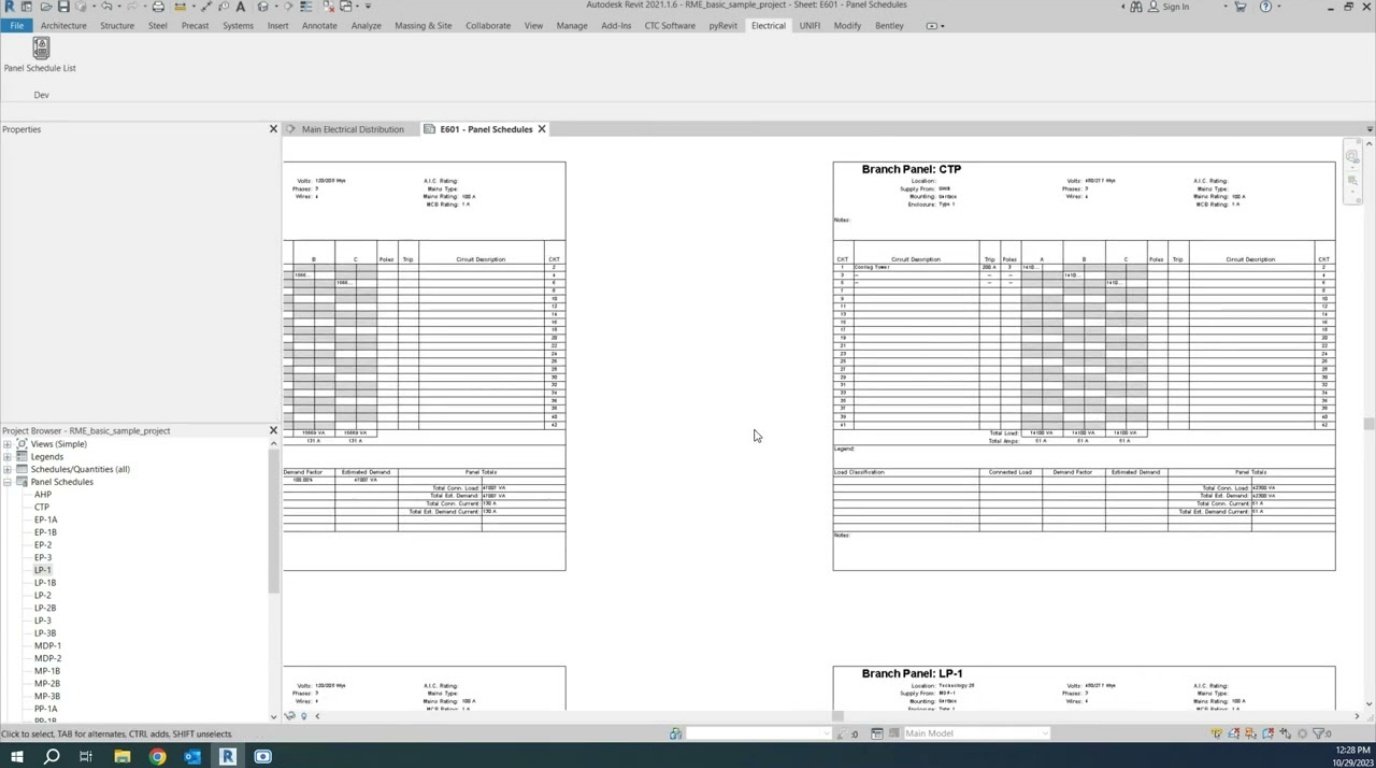 Administrative Building — Autodesk Revit 2D Electrical Substation Drawing Sheet