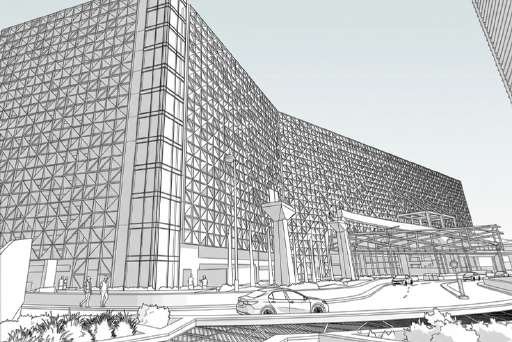 KAFD Parking Building project photograph